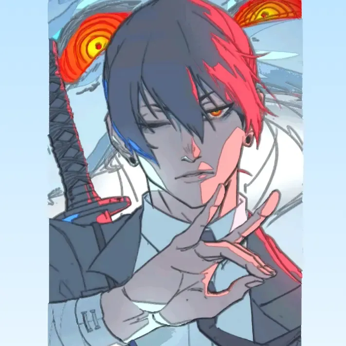 Chainsaw Man Aki Art