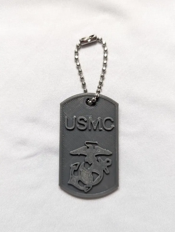 Marine Corp Dog Tag