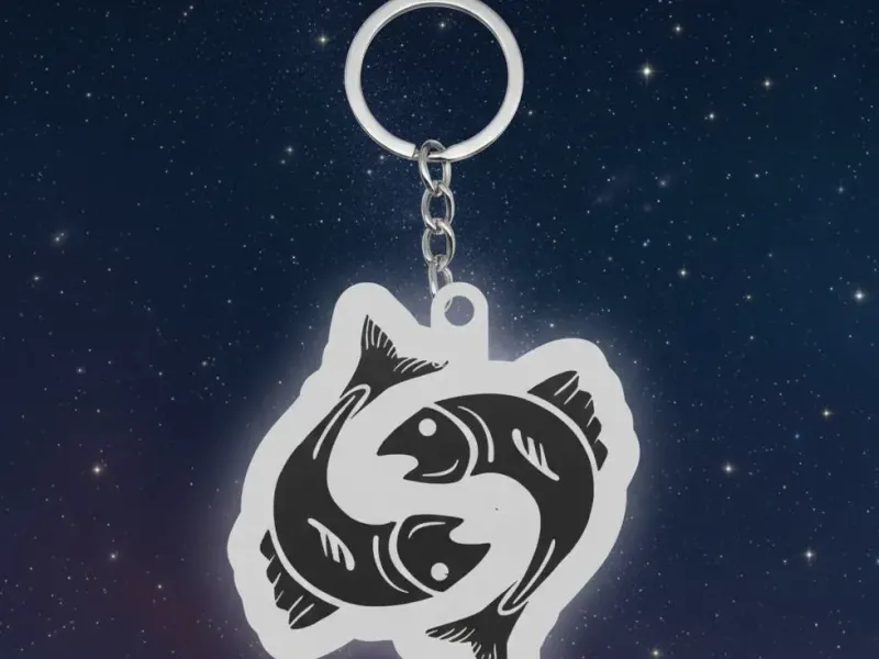 Llavero signo zodiacal (PISCIS)