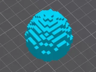 Pixel egg