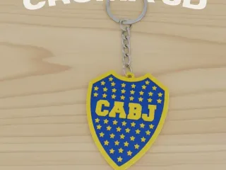 Boca Juniors keychain - CABJ