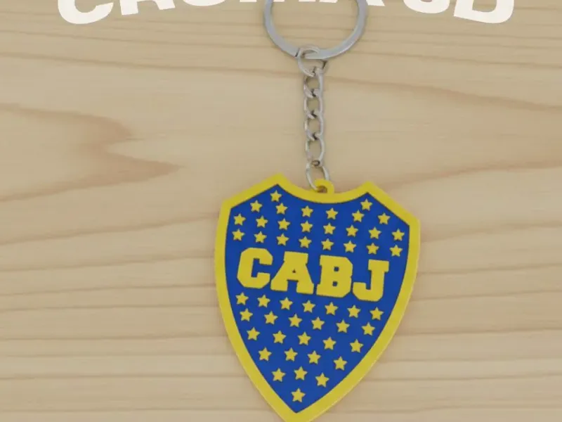 Boca Juniors keychain - CABJ