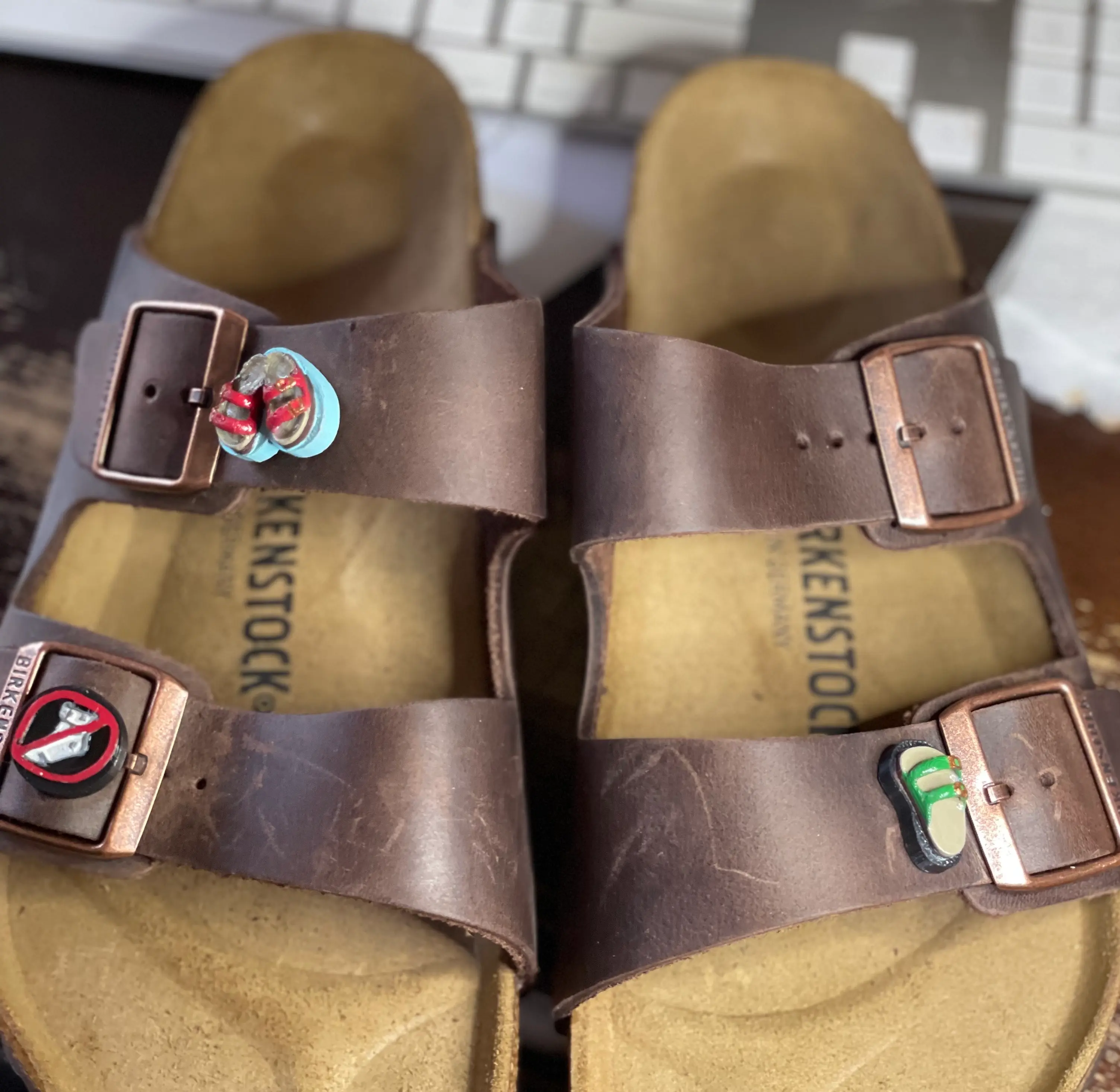 Mini Birkenstock Shoe Charms
