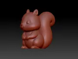 Niedliches kleines Eichhörnchen-5