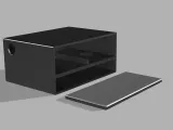Raspberry Pi 4 Case with space for Camera-1