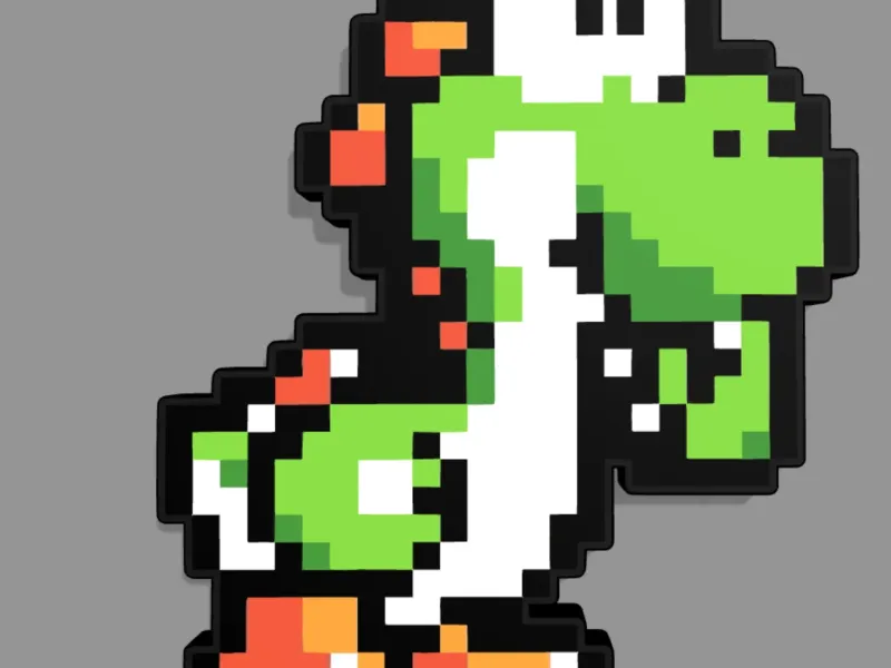 Yoshi from super Mario world
