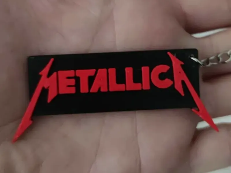 Music Band keychain (Metallica)