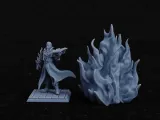 Flame walls (magical flame effects)-7