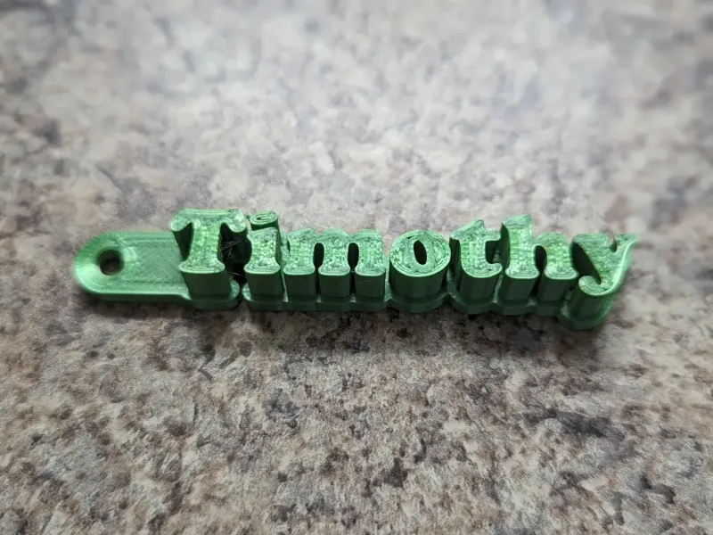 Timothy Keychain