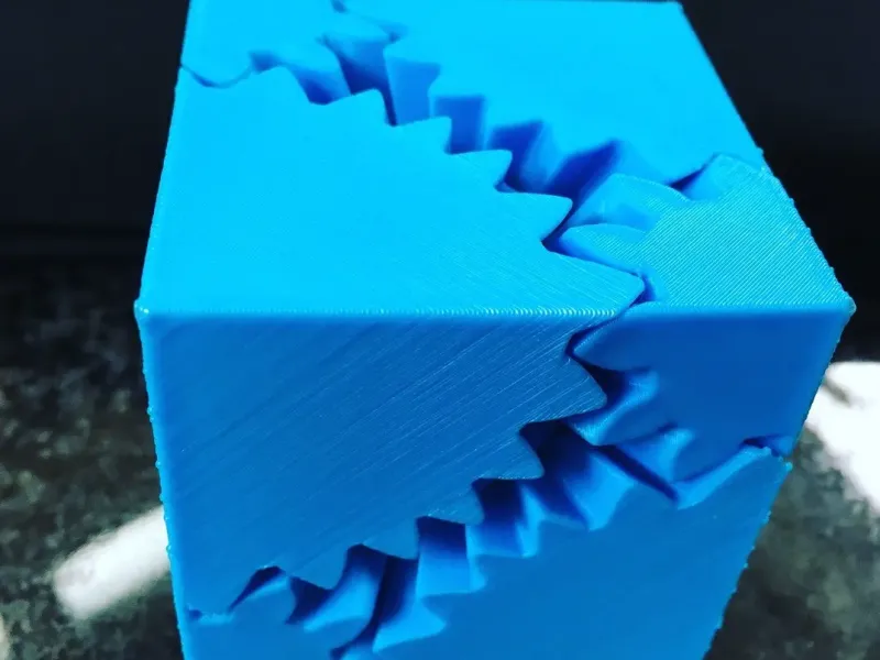 gear cube fidget
