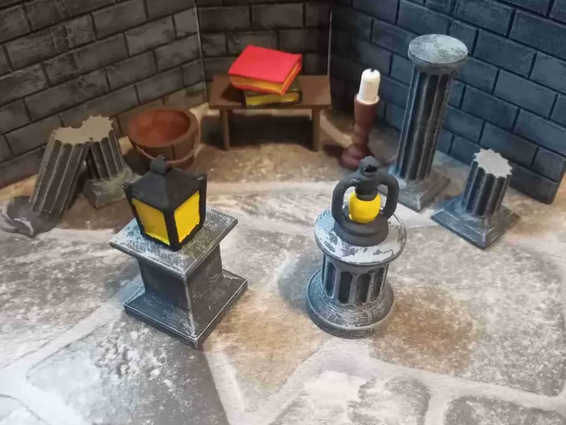 Lantern, Petrol Lamp - Supportless