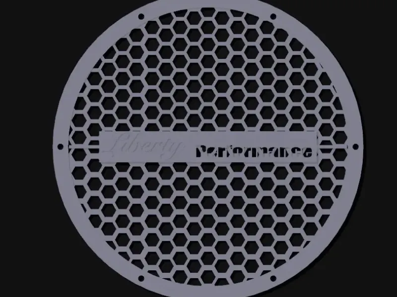 Rejilla panal altavoces