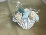 Vase Conch Shell Natural-3
