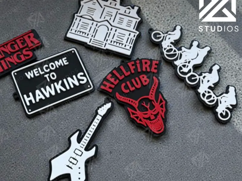 Stranger Things Keychain Pack