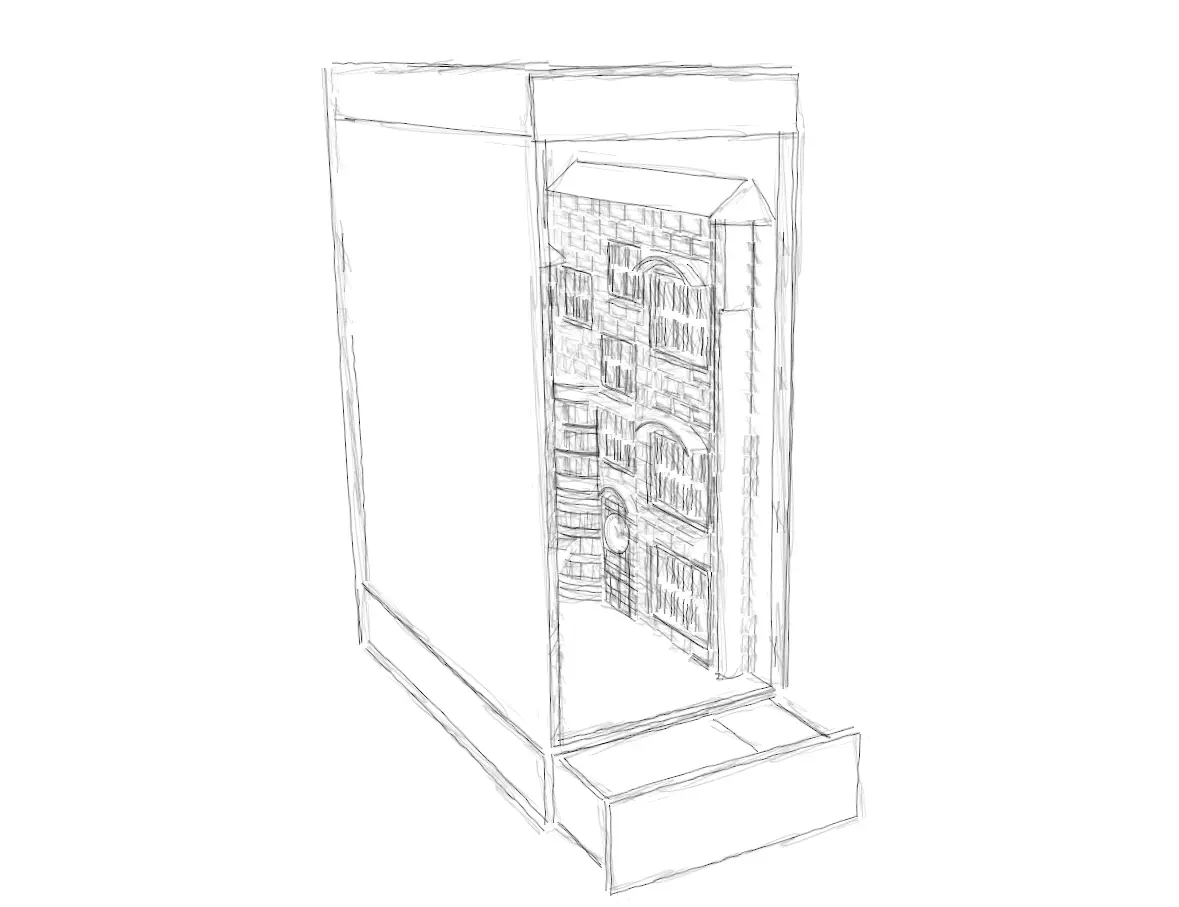 Book Nook (Small) - Wizards Alley