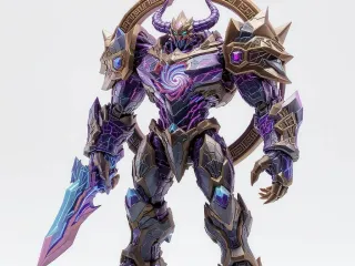 Dimensional Portal Armored Titan