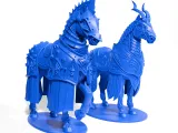 Horses with fantasy armor-2