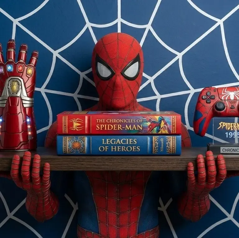 Prateleira do Homem-Aranha