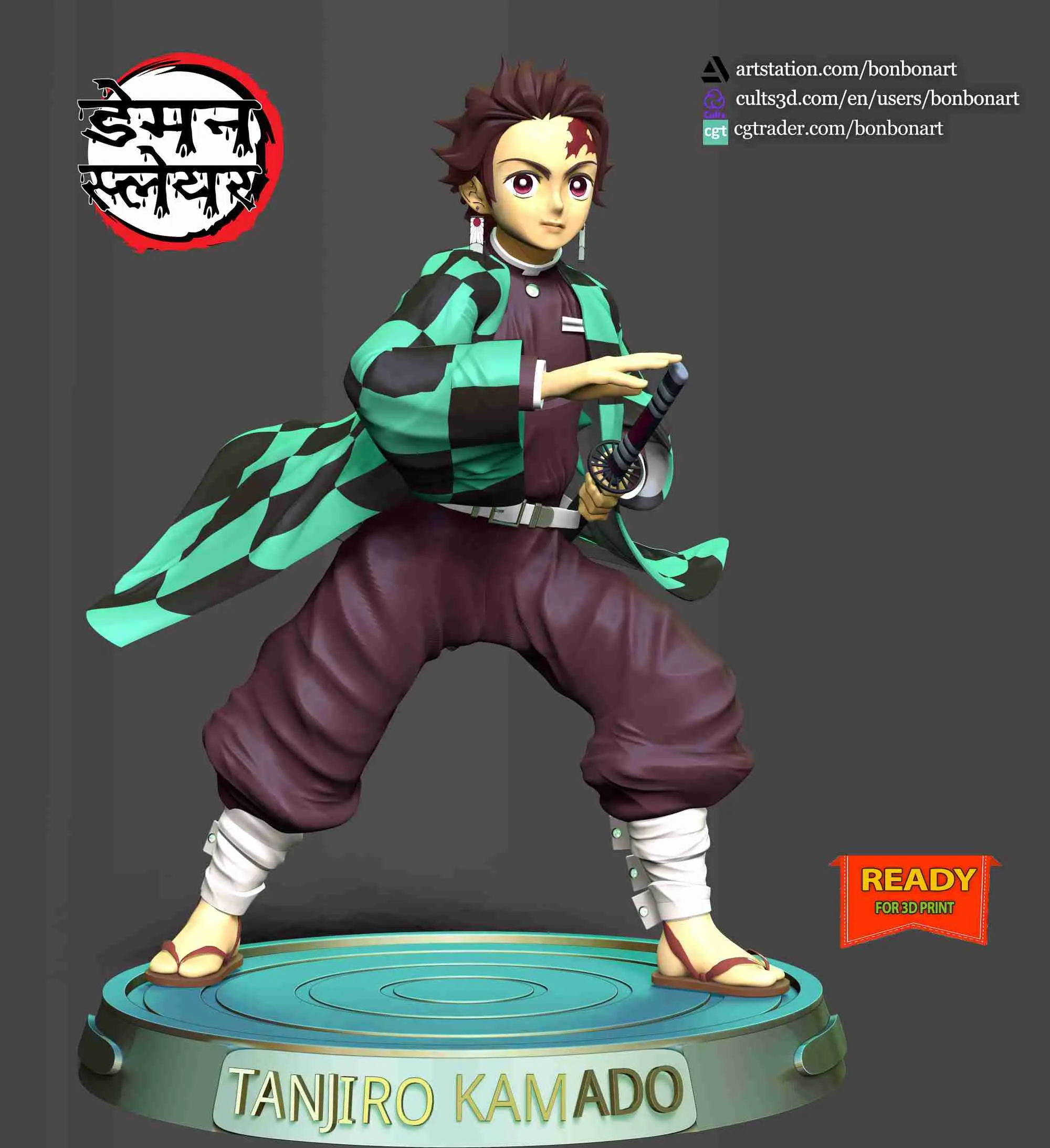 Tanjiro Kamado - Demon Slayer Hinokami Chronicles