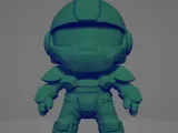Chibi Style Spaceman-2