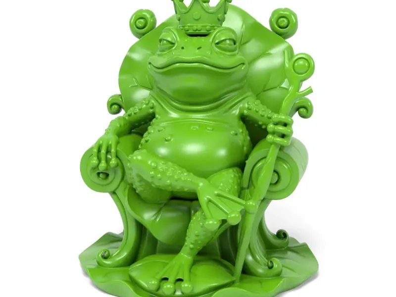 The queen frog