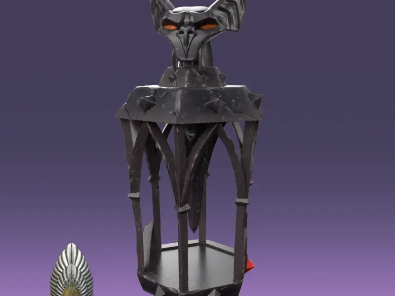 World of Warcraft Lantern Wolf Forearm 3d digital download