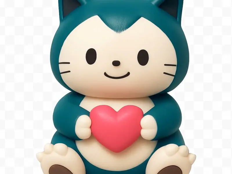 Hello Snorlax Kitty