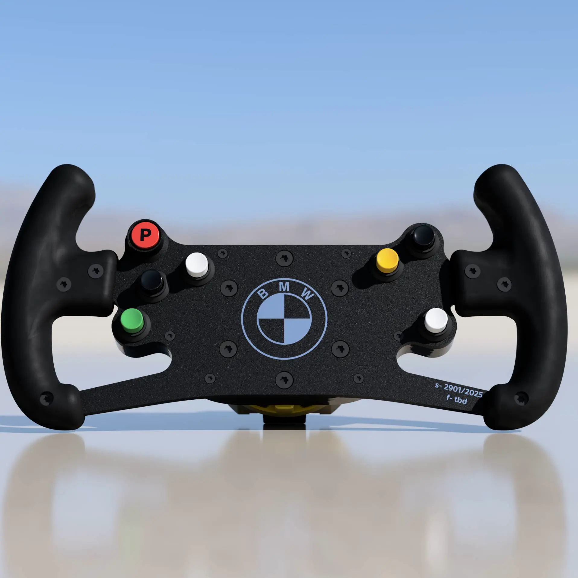 Racing wheel inspired model