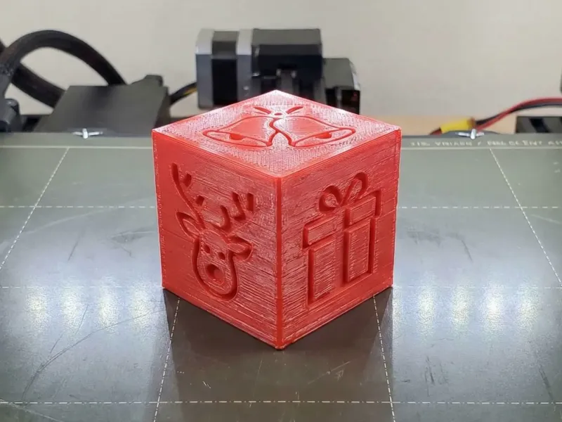 Christmas Calibration Cube