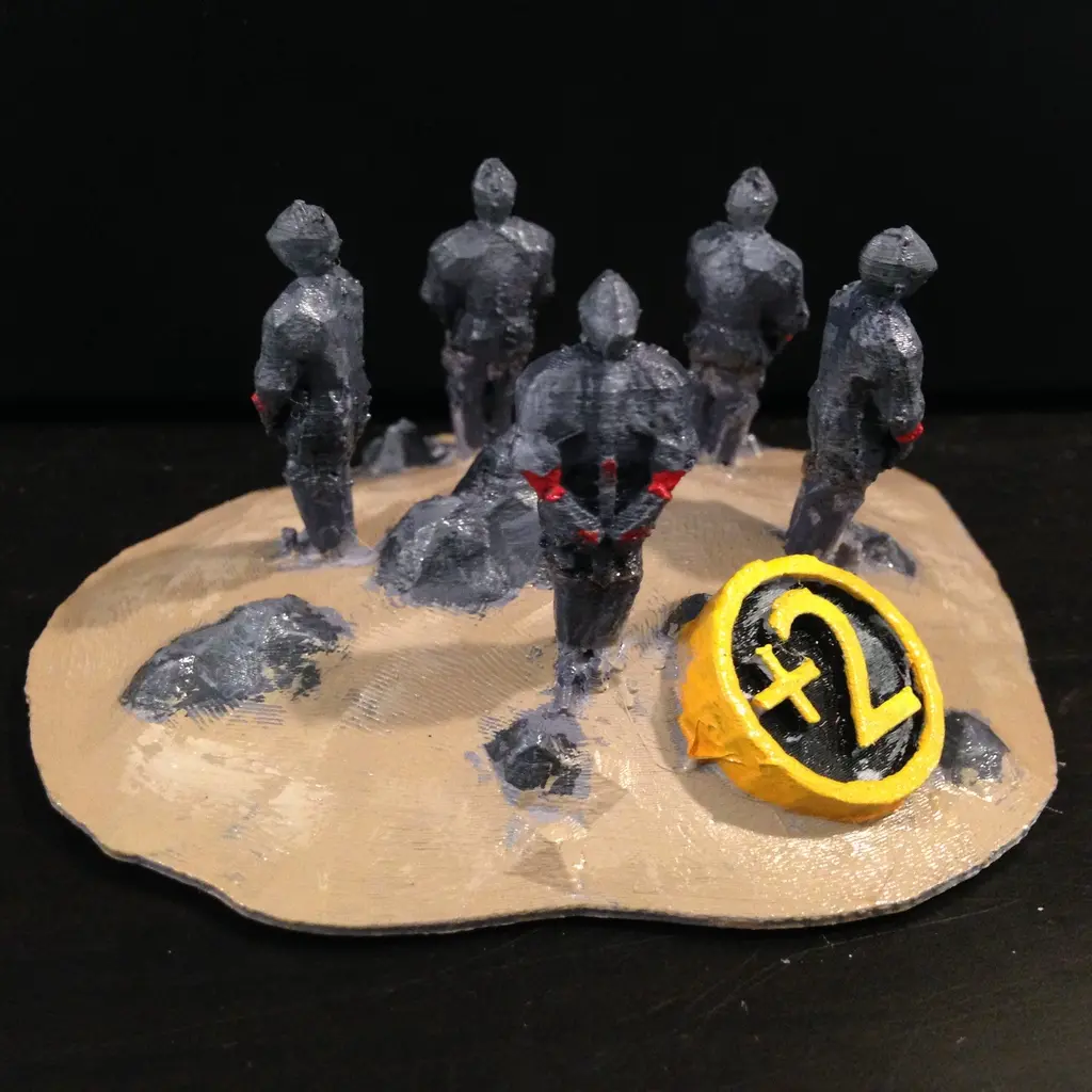 Catan Largest Army Trophy