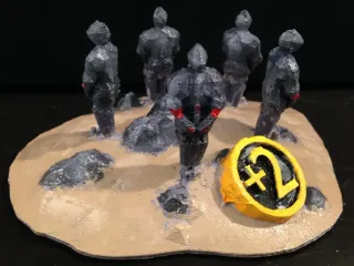 Catan Largest Army Trophy