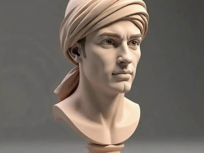 Serene Turbaned Gentleman