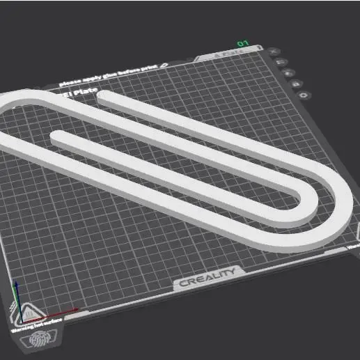 Giant paperclip