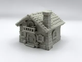 Terracotta Fairy House