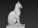 Cat statue-3