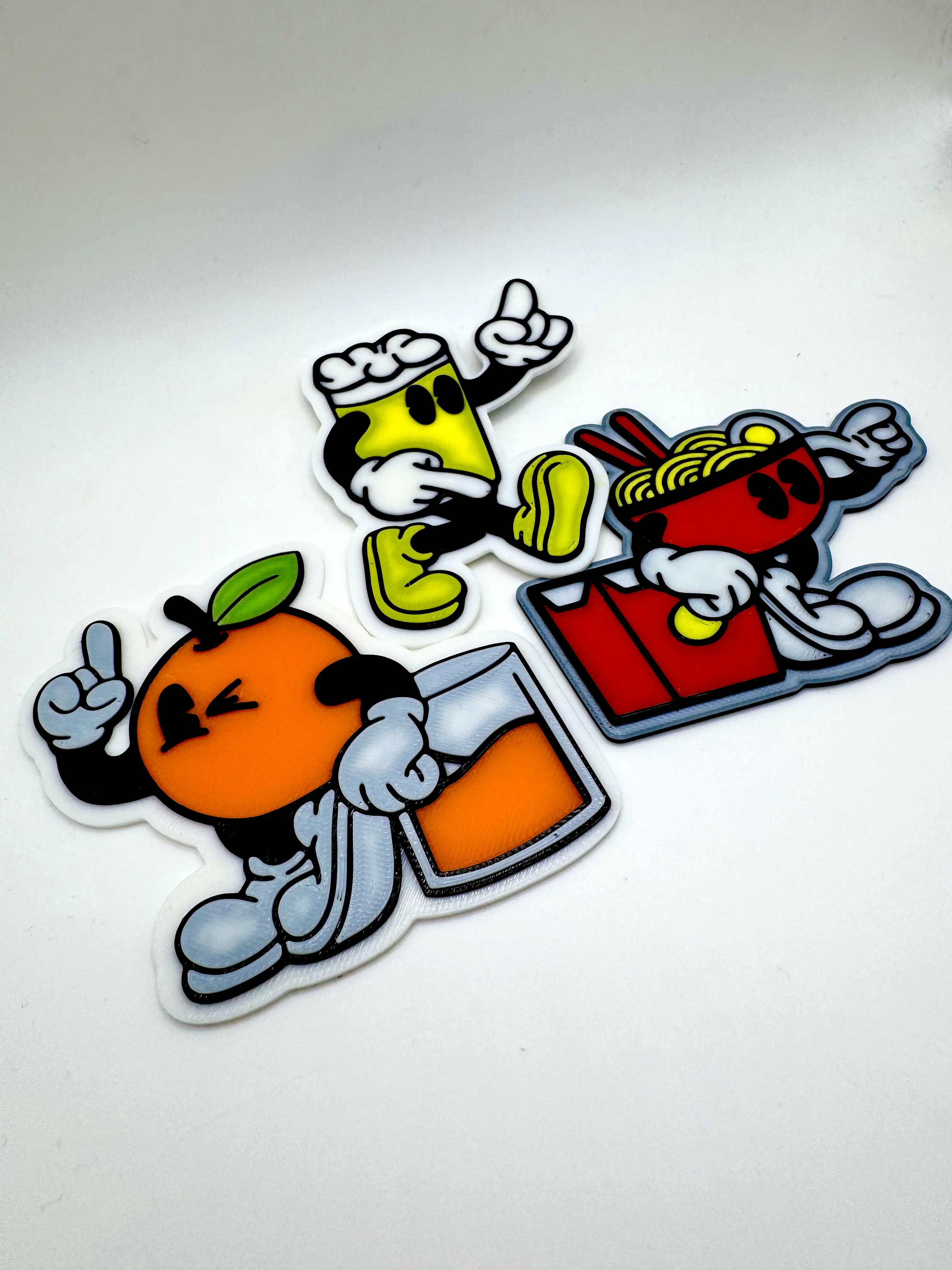 Happy Food Magnets