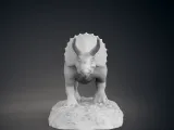 TRICERATOPS STATUE-2