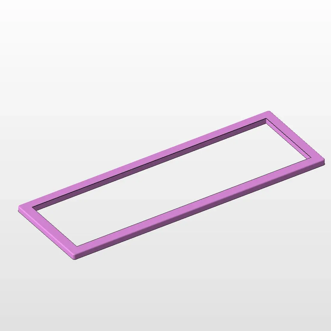 Universal Single DIN Car Stereo Trim Frame