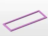 Universal Single DIN Car Stereo Trim Frame-0