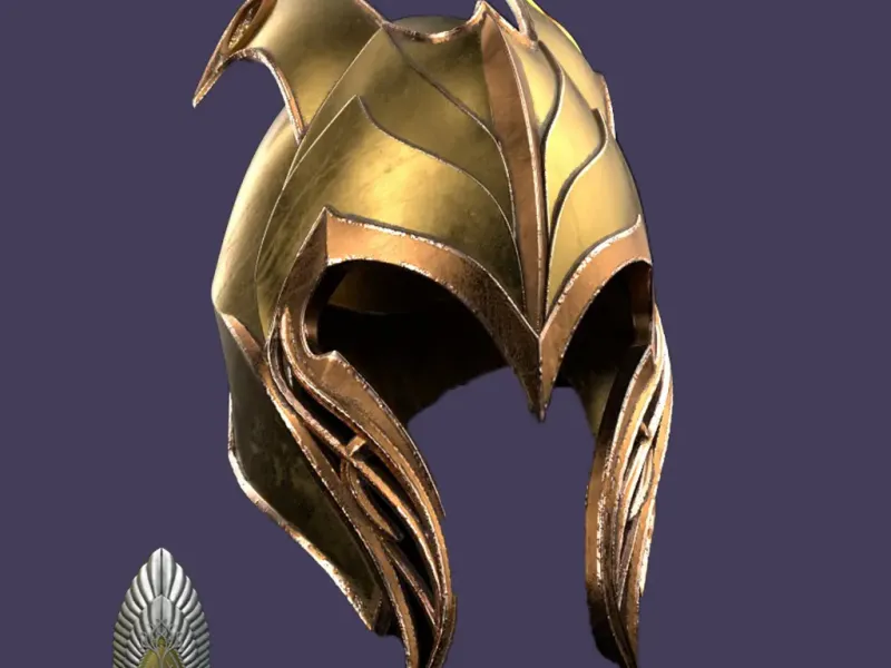 Mirkwood Elven Helmet lord of the rings 3D DIGITAL DOWNLOAD
