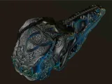 Ornamental Deluxe Bird Skull-2