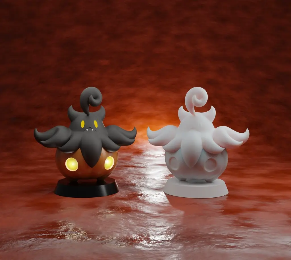 PUMPKABOO BOX - 3D printable Halloween POKEMON BOX