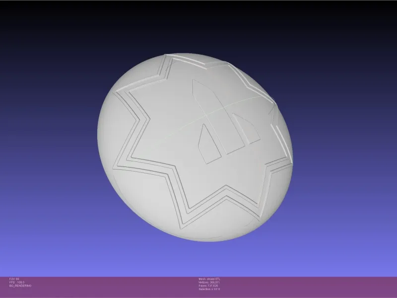 Dr Stone Kohaku Shield Update Printable Model