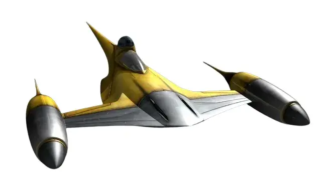 Fictional Characters STL Download - Star Wars N-1 Naboo Starfighter STL ...