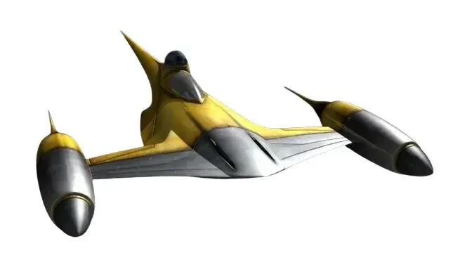 Star Wars N-1 Naboo Starfighter STL Model