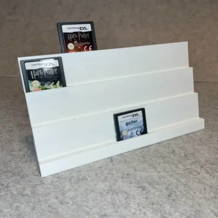 Cartridge stand for Nintendo DS 3DS games