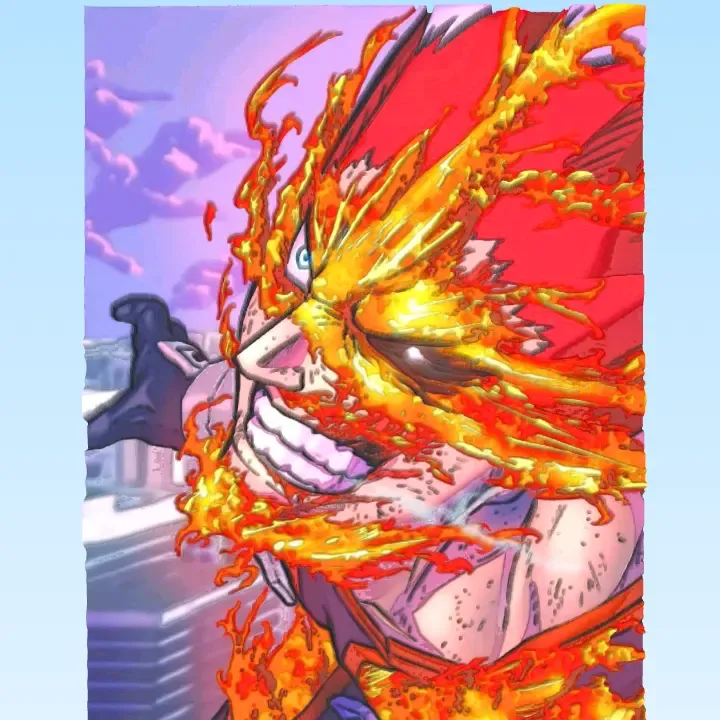 My Hero Academia Endeavor Art 