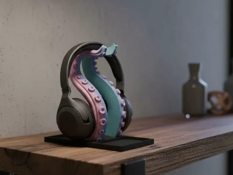 Headphone Stand tentacles