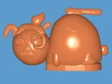 balanced bunny 3d model-1