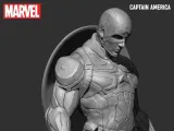 Kaptan Amerika 3d baskı modeli-1